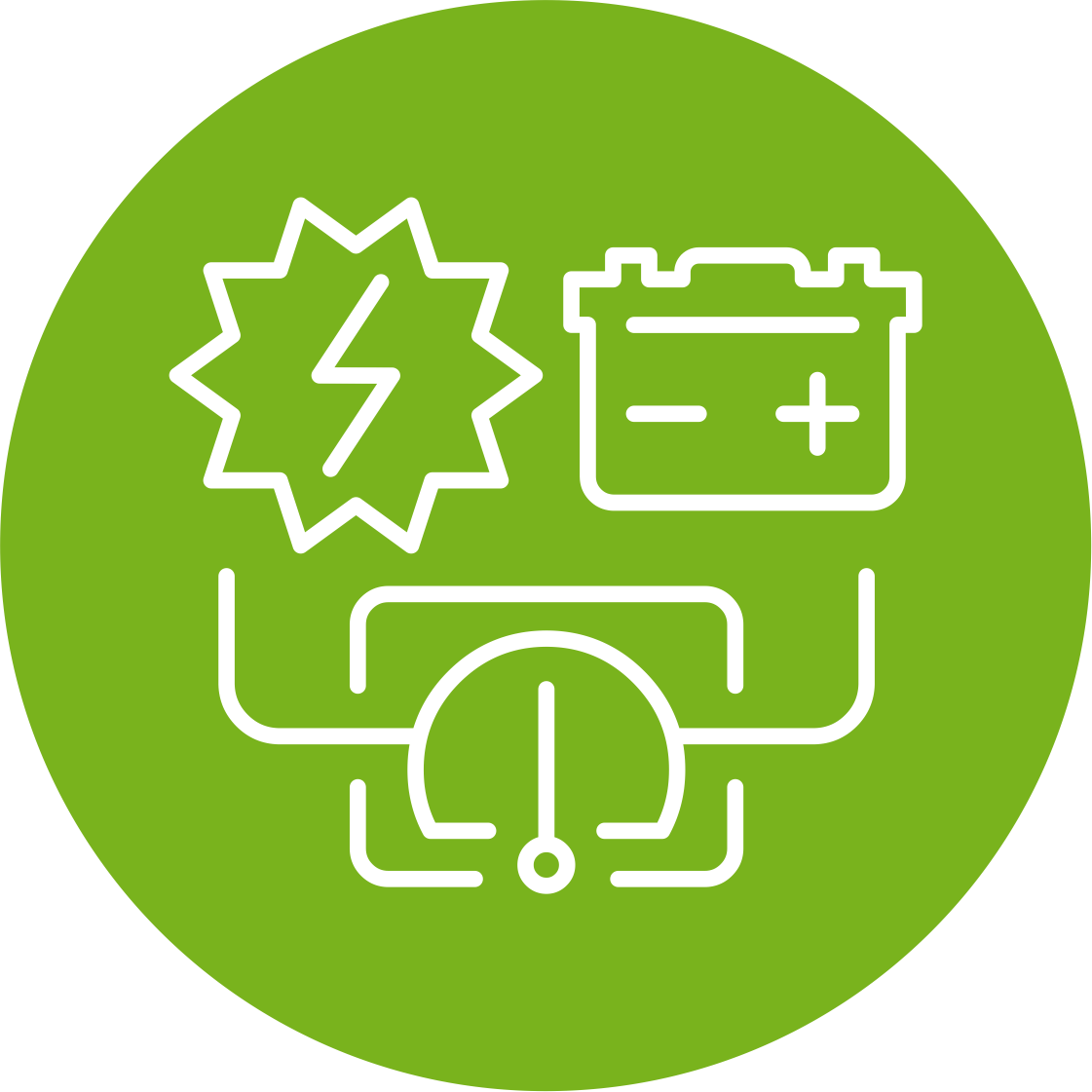 hybridné fotovoltaické elektrárne